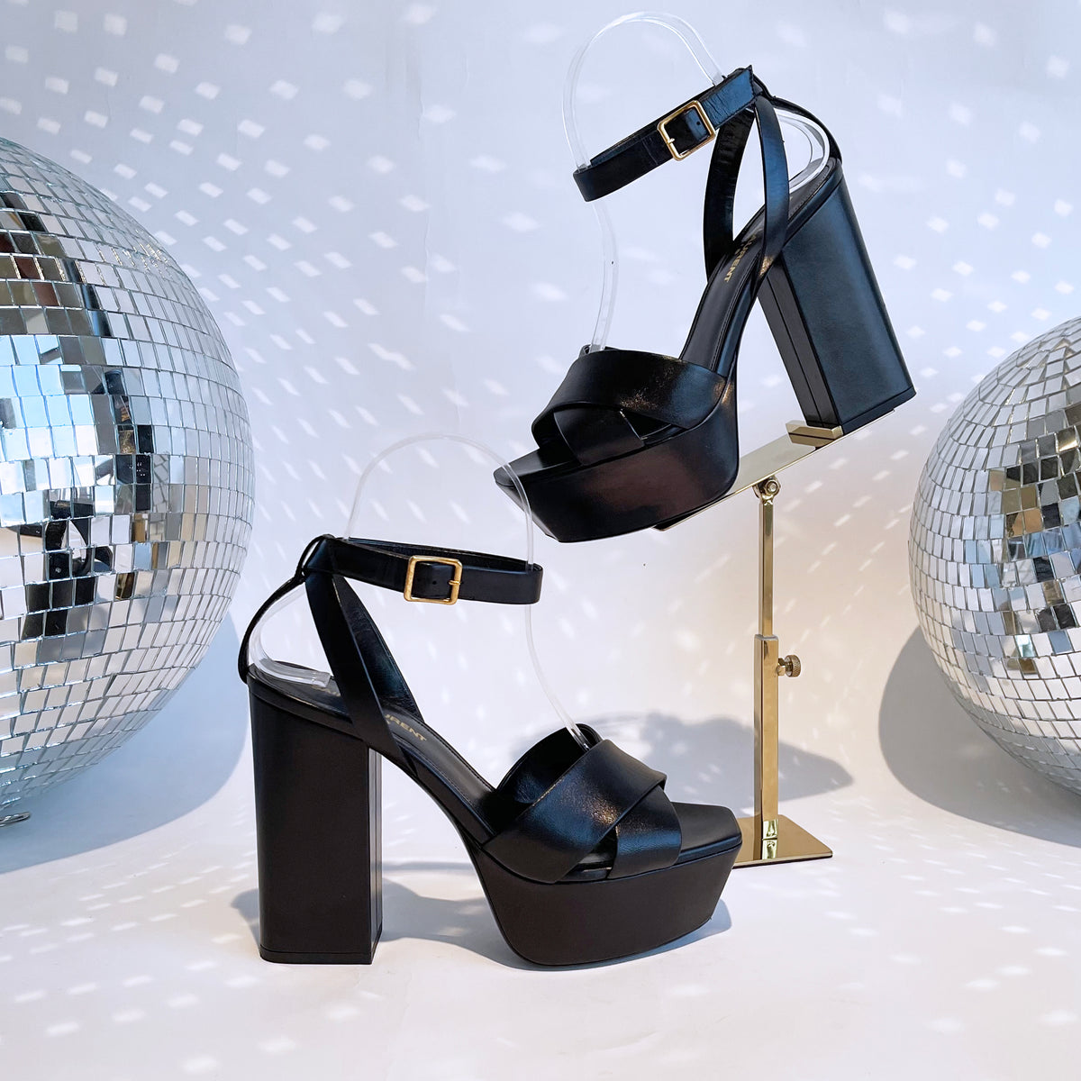 洋楽 NAGELFAR - Srontgorrth Saint Laurent Farrah Platforms – girl on a vine