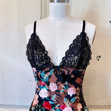Load image into Gallery viewer, Second Skin Lace Velvet Burnout Camisole