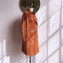 Load image into Gallery viewer, Luxury COACH Western Suede Trench