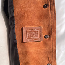 Load image into Gallery viewer, Luxury COACH Western Suede Trench