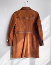Load image into Gallery viewer, Luxury COACH Western Suede Trench