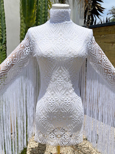 All Shook Up Dress (Limited Edition Guipure White Lace)