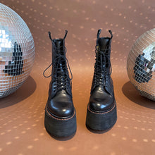 Load image into Gallery viewer, R13 DOUBLE STACK BOOT BLACK SZ 7