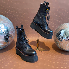 Load image into Gallery viewer, R13 DOUBLE STACK BOOT BLACK SZ 7