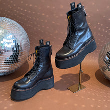 Load image into Gallery viewer, R13 DOUBLE STACK BOOT BLACK SZ 7