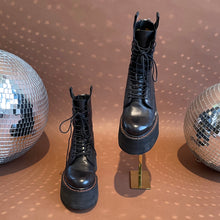 Load image into Gallery viewer, R13 DOUBLE STACK BOOT BLACK SZ 7