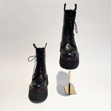 Load image into Gallery viewer, R13 DOUBLE STACK BOOT BLACK SZ 7