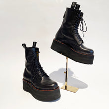 Load image into Gallery viewer, R13 DOUBLE STACK BOOT BLACK SZ 7