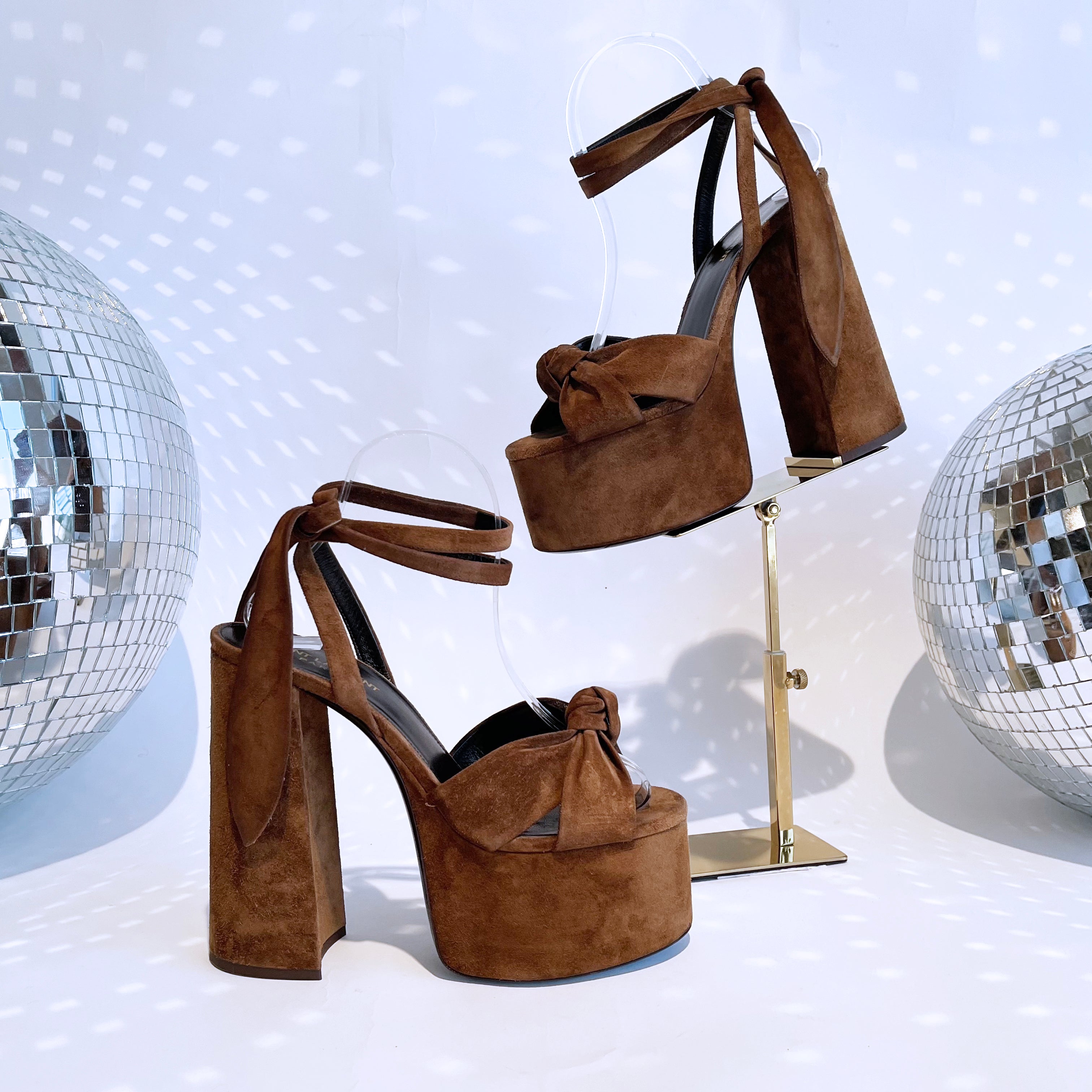 Saint laurent paige platform discount