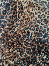 Load image into Gallery viewer, Take A Walk On The Wild Side (sequin mesh extra long cascade sleeve)
