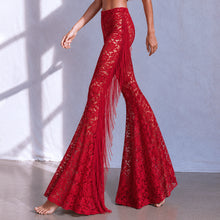 Load image into Gallery viewer, All Shook Up (Lace Flares with Fringe)
