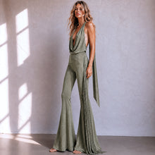 Load image into Gallery viewer, Oh, baby, baby, it's a Wild World (Fringed Flared Pants)