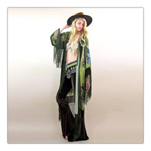 Load image into Gallery viewer, Meditation Mama  transcendental woman travels (Olive &amp; Desert Sand)