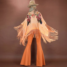 Load image into Gallery viewer, Where the Wild Roses Grow (Poncho)