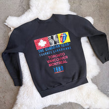 Load image into Gallery viewer, 1980&#39;s Rolling Stones Vintage Tour Sweatshirt