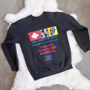 1980's Rolling Stones Vintage Tour Sweatshirt