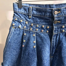 Load image into Gallery viewer, Blue Jean Baby (double pleat)
