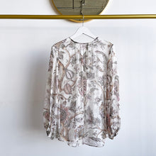 Load image into Gallery viewer, Zimmermann Silk Chiffon Blouse