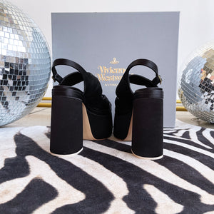 Vivienne Westwood Satin Coronation Platforms