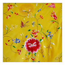 Load image into Gallery viewer, Wild Flower  (Bright Yellow with Mulit Color Embroidery)