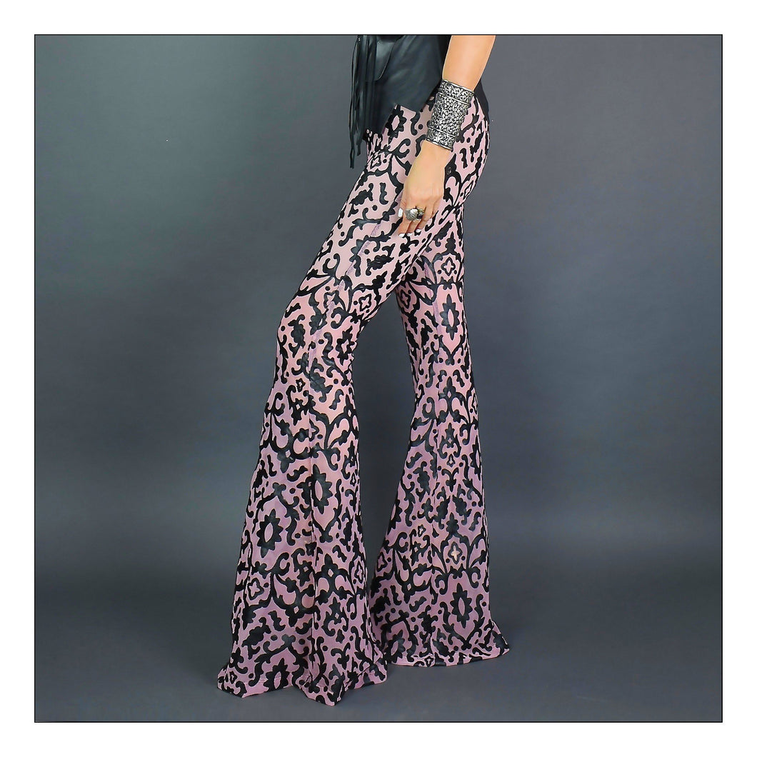 Leather and Lace (PINK/BLACK)