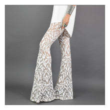 Load image into Gallery viewer, Leather and Lace (WHITE/NUDE)