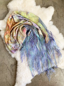 You see your Gypsy  (Lime/Lavendar/Orange/Blue Tie-Dye)