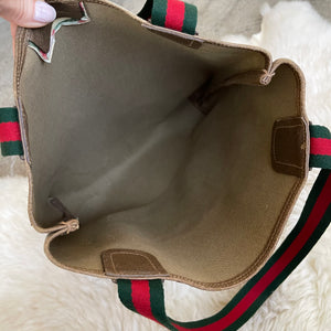 Iconic Vintage Gucci Supreme Shopper Tote Bag