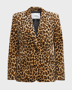 FRAME Classic Blazer in Cheetah