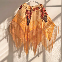 Load image into Gallery viewer, Where the Wild Roses Grow (Poncho)