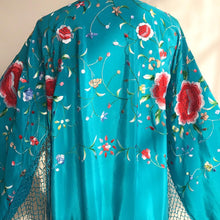 Load image into Gallery viewer, to the Gypsy, that I was (Turquoise with Multi color Embroidery)